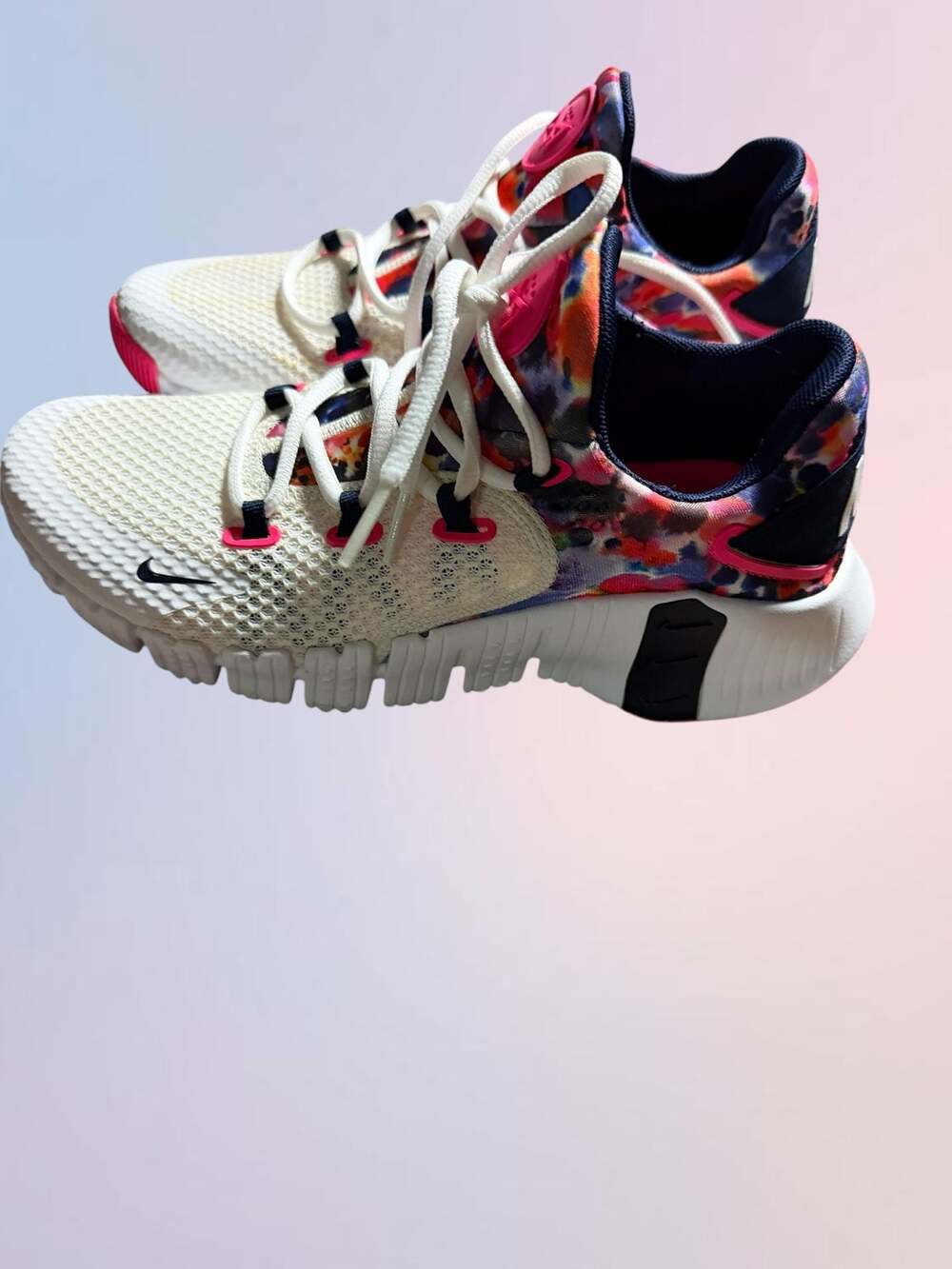 Nike Free Metcon 4 Training Shoes Women's Size 8 Multi-Color CZ0596-101